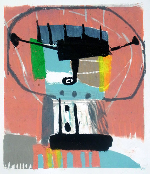 Dritter Kopf Menno Fahl Druckgrafik Bild 5
