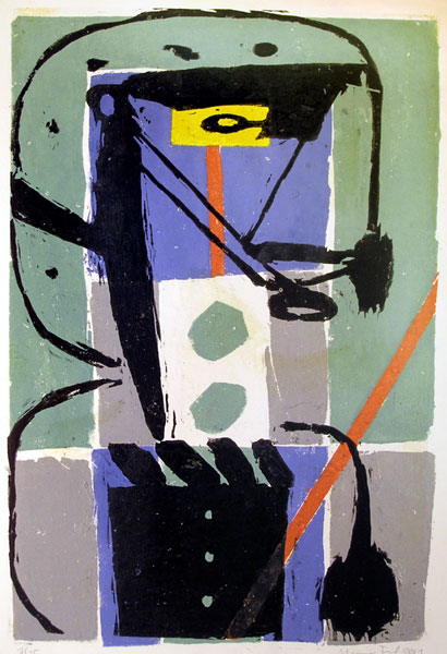 Dritter Kopf Menno Fahl Druckgrafik Bild 5