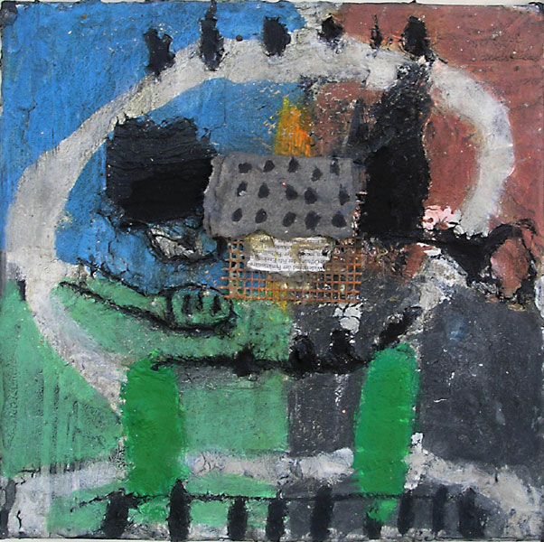 Figur in Grau Menno Fahl Malerei Bild 3